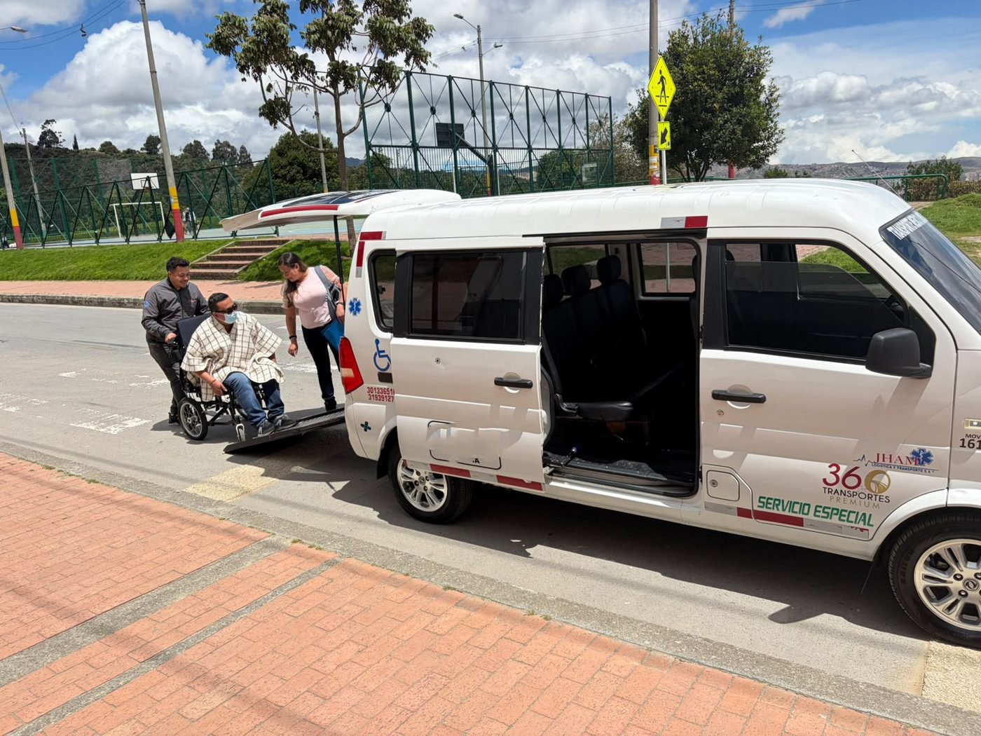 Transporte especial para el sector salud